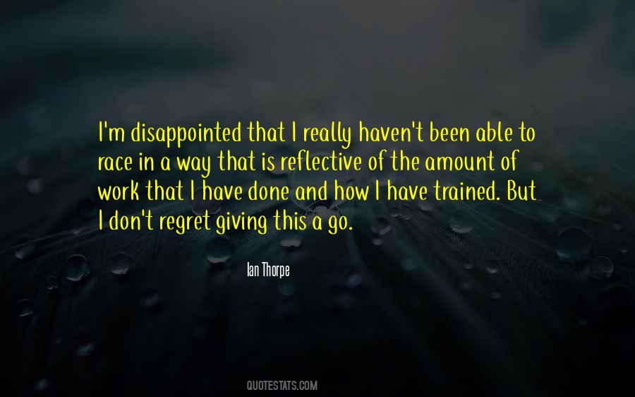Really Disappointed Quotes #1679725
