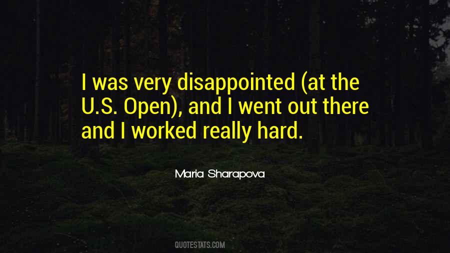 Really Disappointed Quotes #1847893
