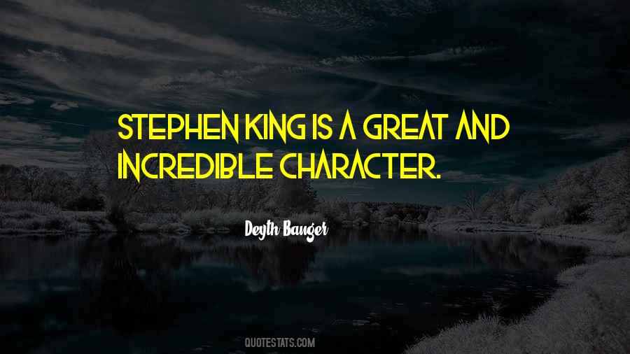 Quotes About Stephen King #1205214