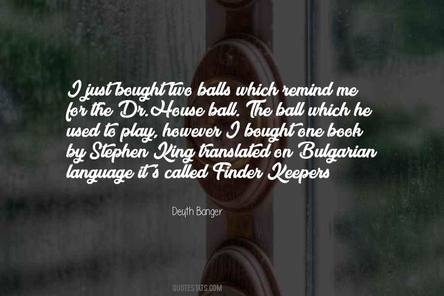 Quotes About Stephen King #1394459