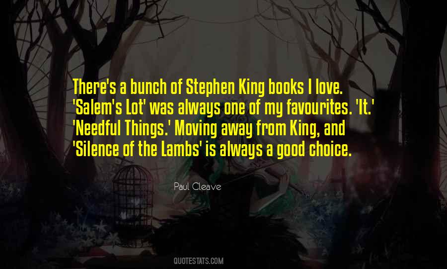 Quotes About Stephen King #1441242