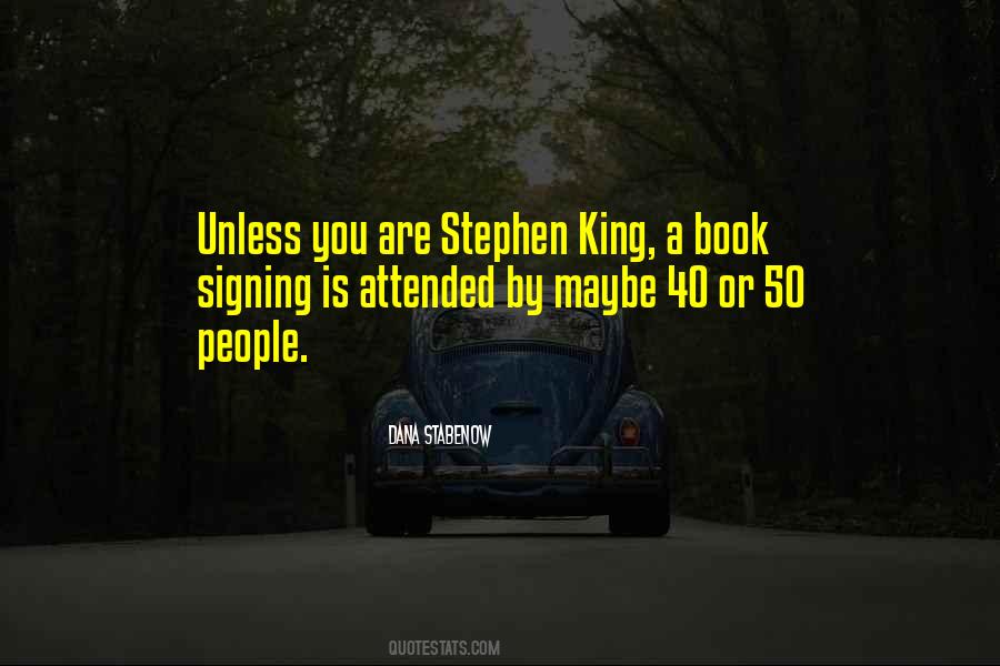 Quotes About Stephen King #1640036