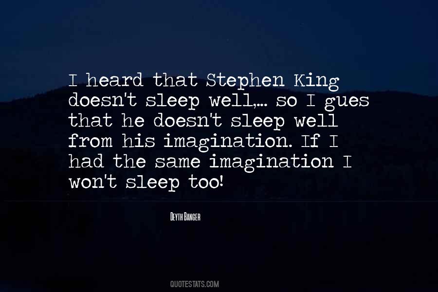 Quotes About Stephen King #257213