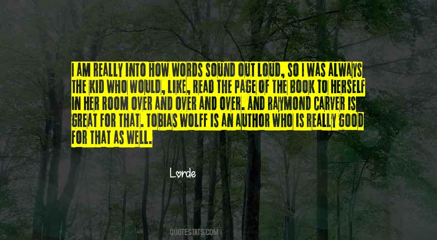 Really Good Book Quotes #1317030