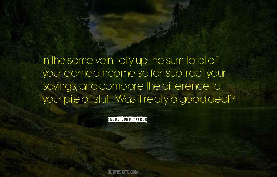 Really Good Stuff Quotes #1190064
