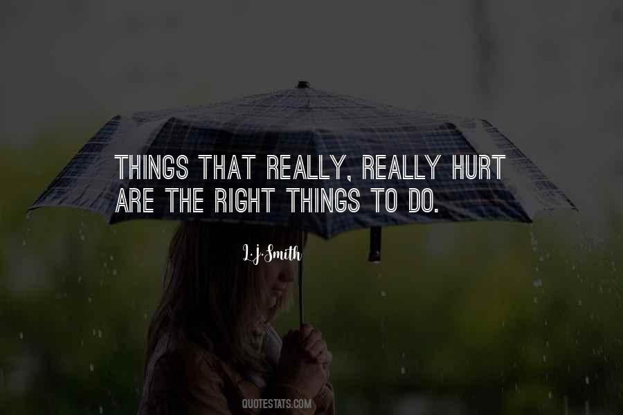 Really Hurt Quotes #1701691