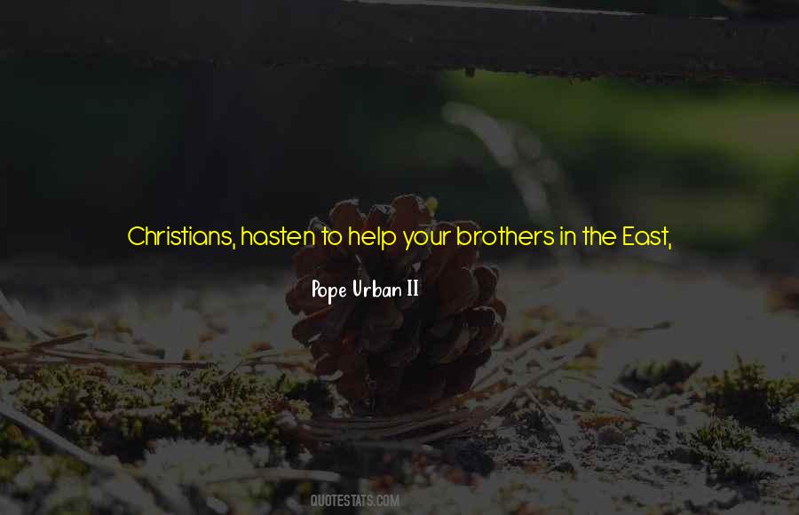 Quotes About Pope Urban Ii #211025