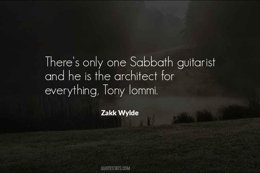 Quotes About Tony Iommi #1365354