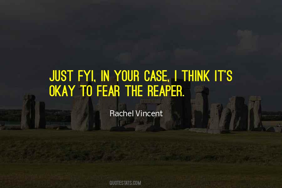 Reaper Quotes #190883
