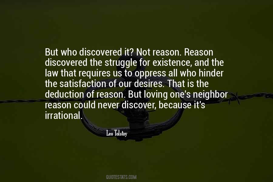 Reason For Existence Quotes #644126
