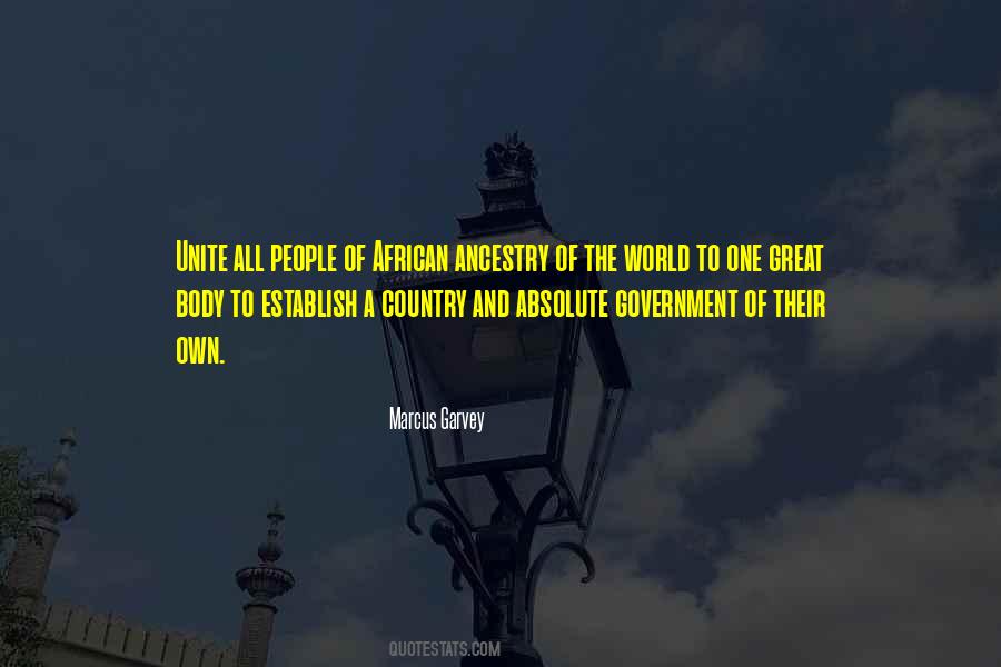 Quotes About Marcus Garvey #822288