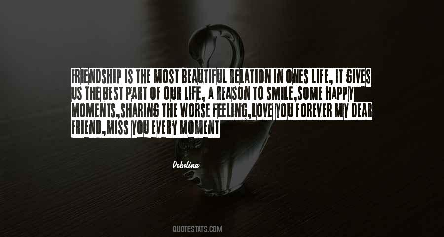 Reason For Smile Quotes #832519