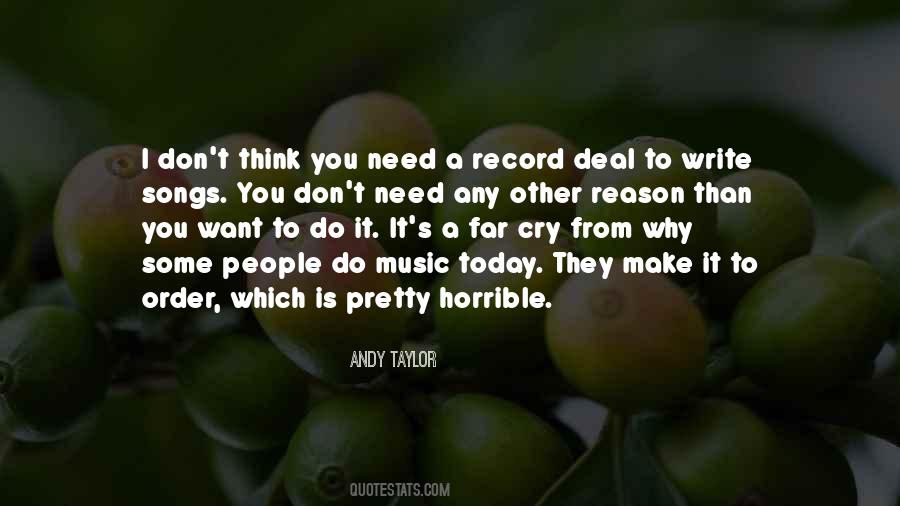 Reason To Cry Quotes #1017272