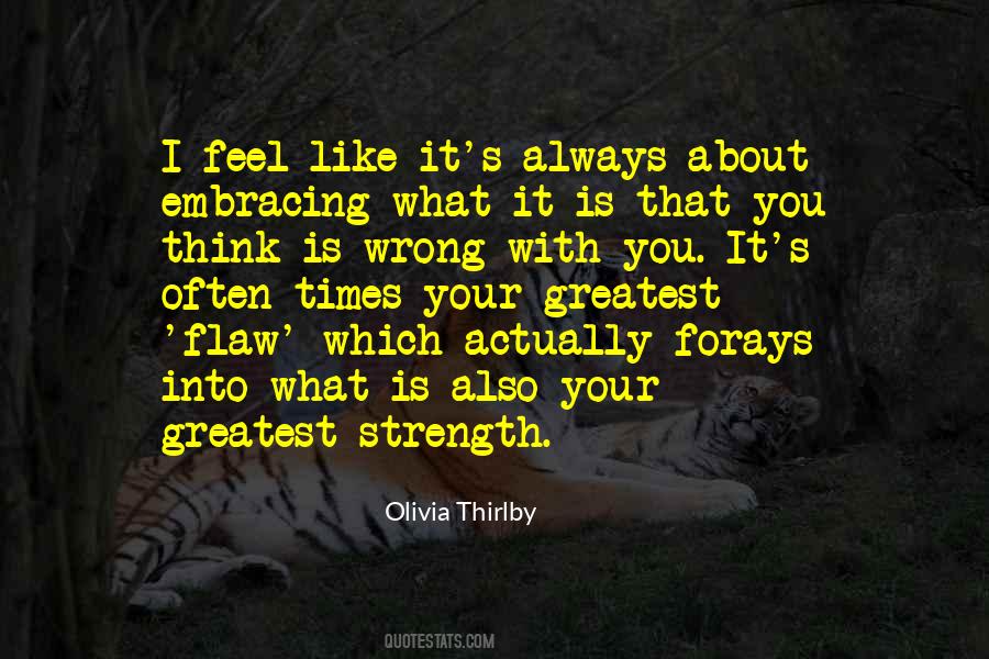 Quotes About About Strength #269728