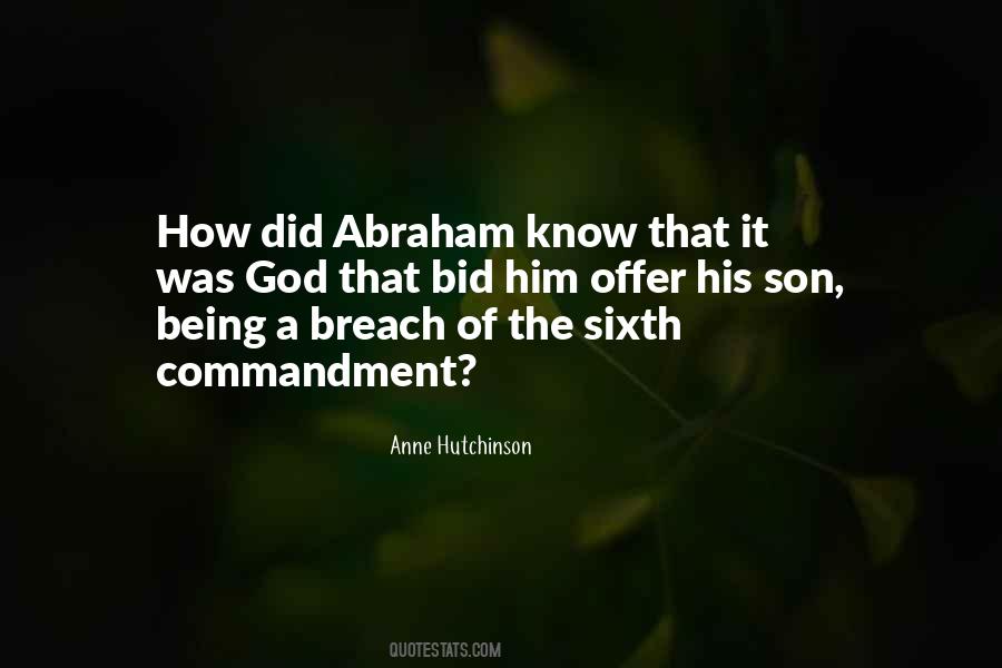 Quotes About Abraham #1163649