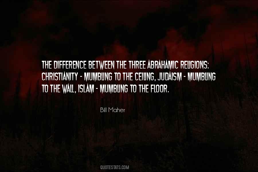 Quotes About Abrahamic #1637194