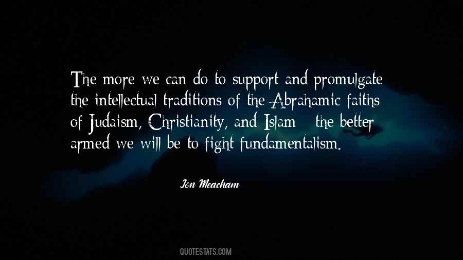 Quotes About Abrahamic #692764