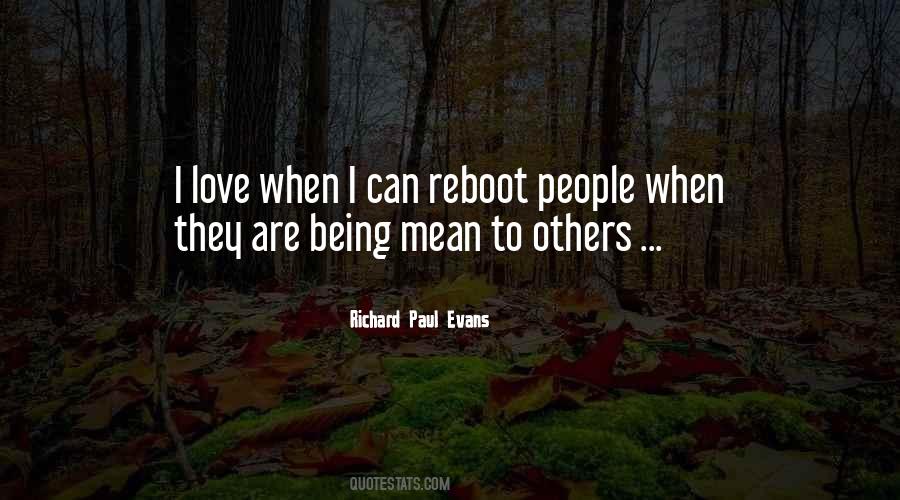 Reboot Quotes #1029107