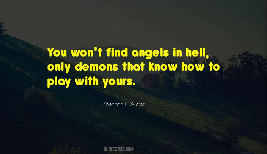 Quotes About Angels Vs Demons #34907
