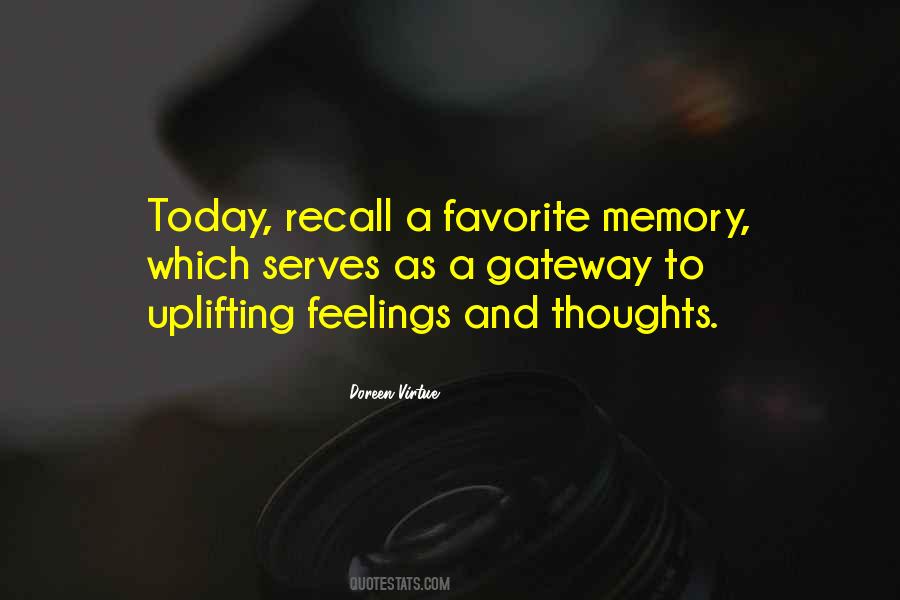 Recall Memories Quotes #1078789