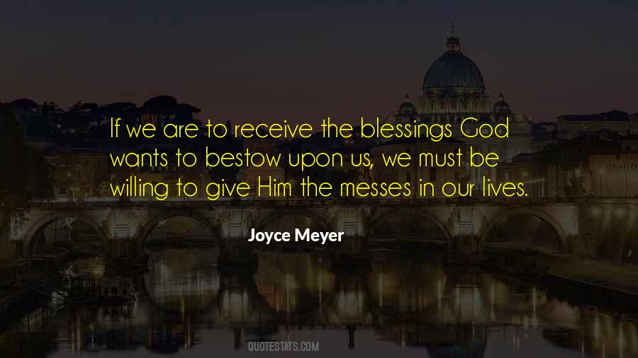 Receive Blessings Quotes #1032404