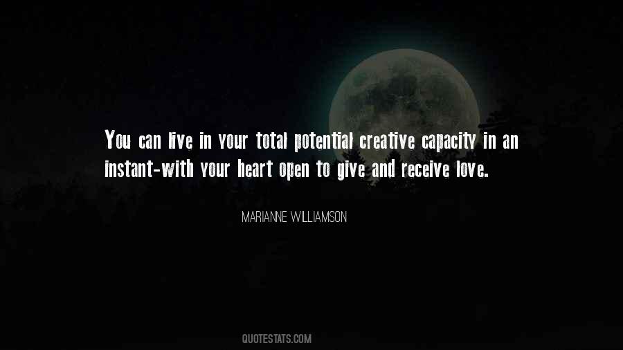 Receive Love Quotes #1464608
