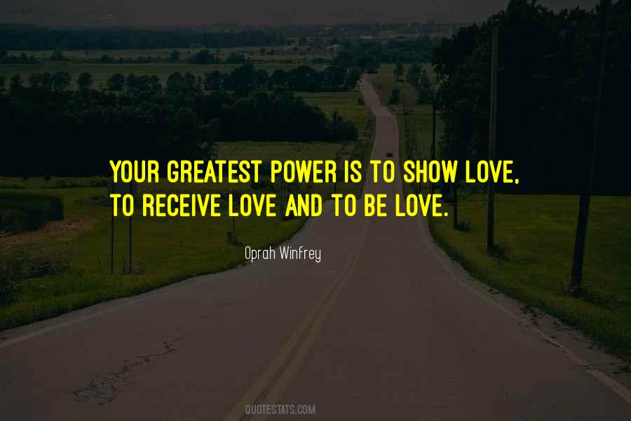 Receive Love Quotes #1648351