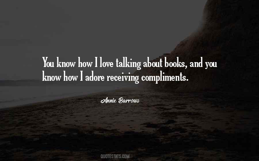 Receiving Compliments Quotes #303713