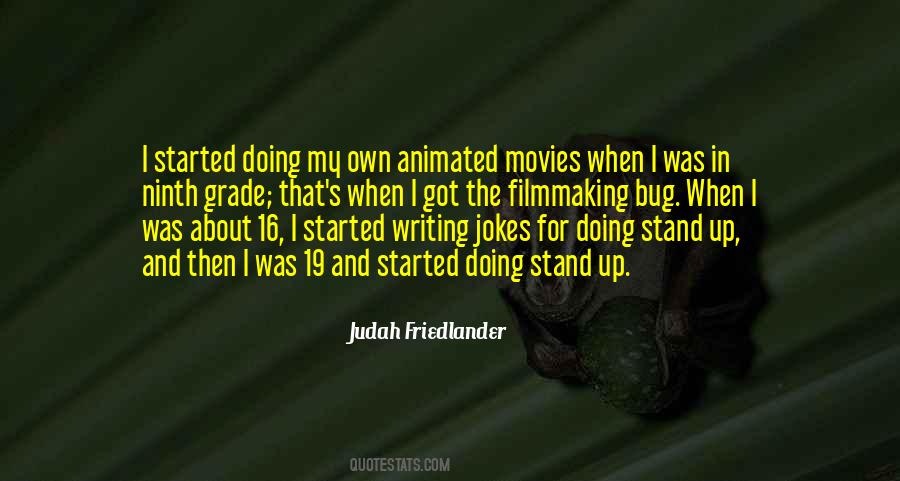 Quotes About Animated Movies #912129