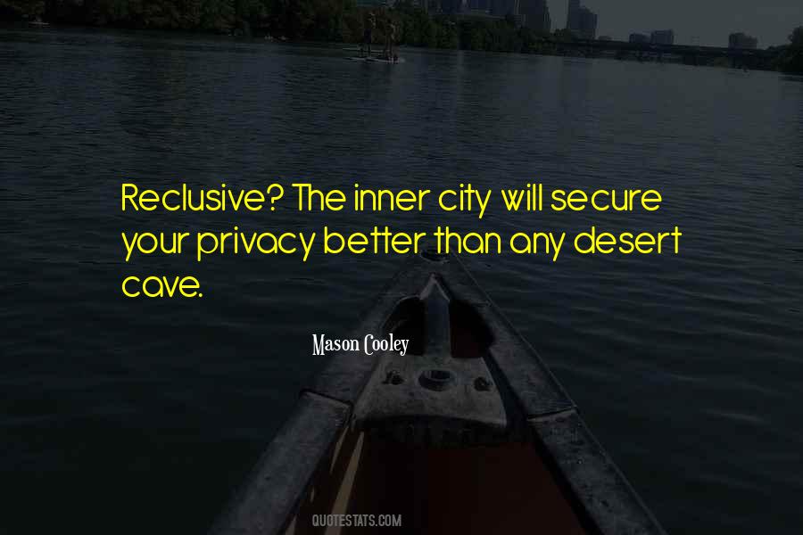Reclusive Quotes #1416801