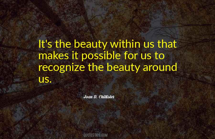 Recognize Beauty Quotes #1004471