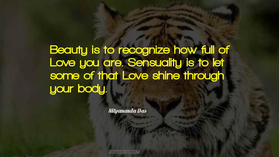 Recognize Beauty Quotes #1029445