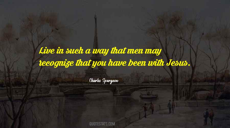 Recognize Jesus Quotes #677109