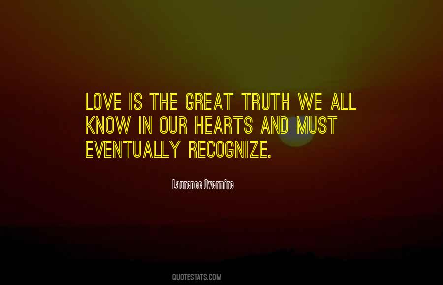 Recognize Love Quotes #111716