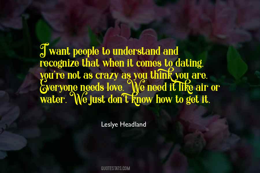 Recognize Love Quotes #750908