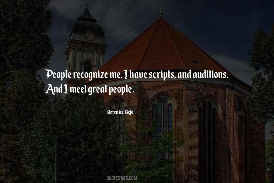 Recognize Me Quotes #20398