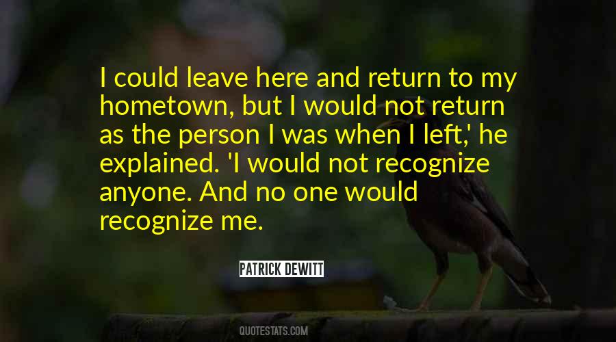 Recognize Me Quotes #944487