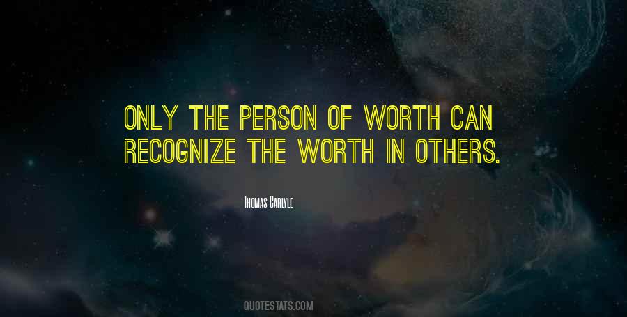 Recognize Your Worth Quotes #186011