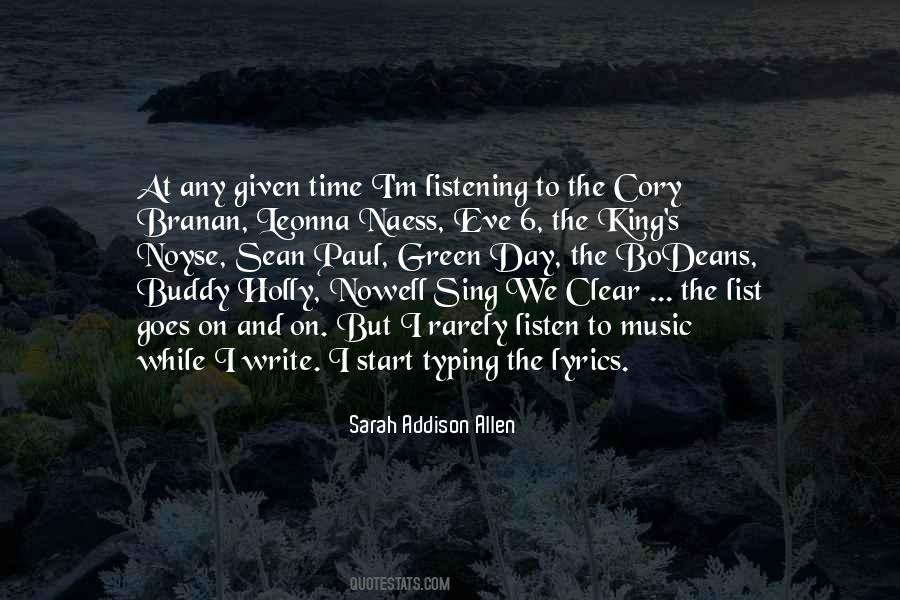 Quotes About Buddy Holly #394525