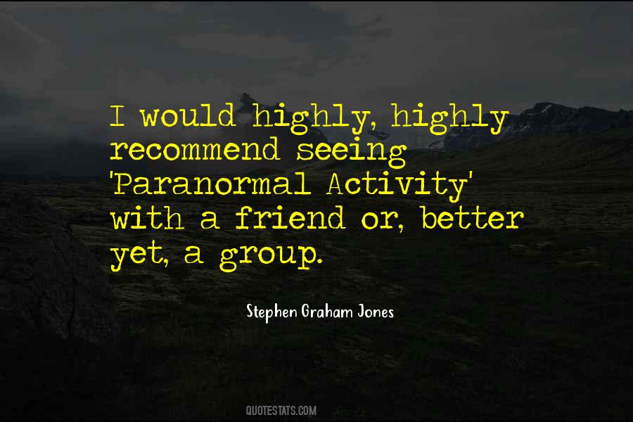 Recommend A Friend Quotes #1415269