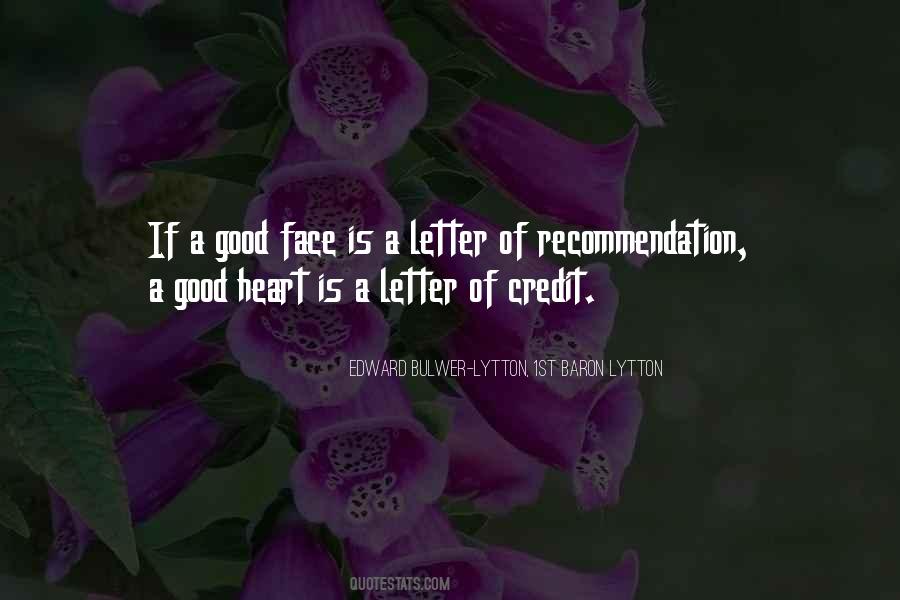 Recommendation Letter Quotes #1627836