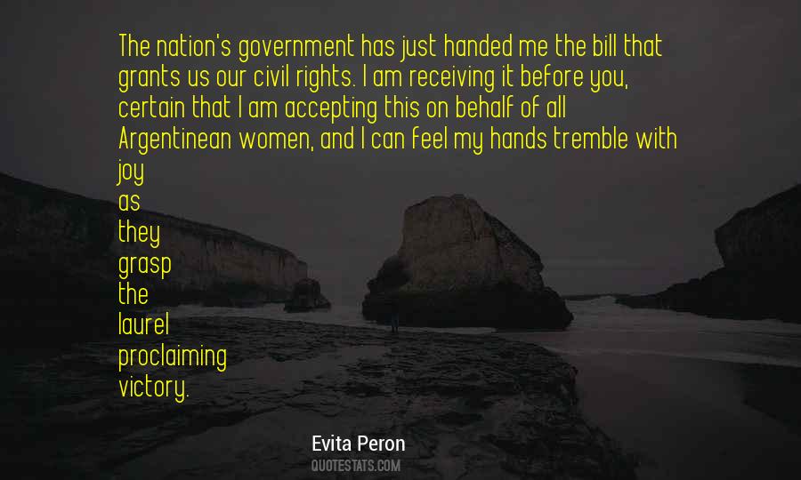 Quotes About Evita Peron #373293