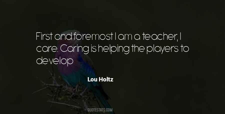 Quotes About Lou Holtz #238371