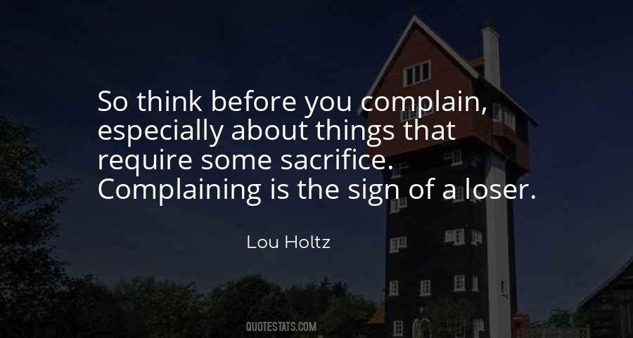 Quotes About Lou Holtz #253941