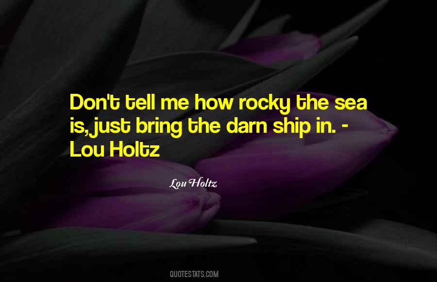 Quotes About Lou Holtz #519192