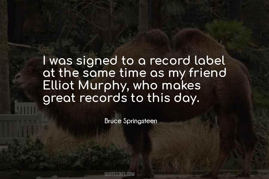Record Label Quotes #316509