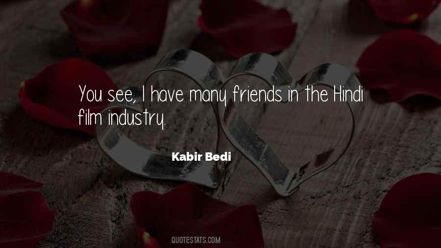 Quotes About Bedi #1210900