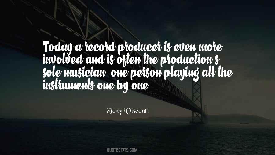 Record Producer Quotes #1639049