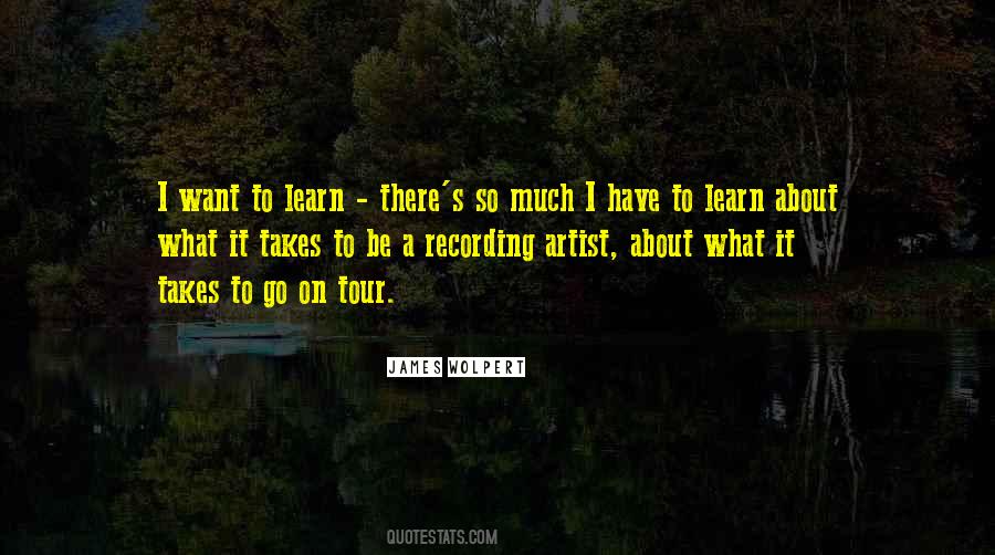 Recording Artist Quotes #1063630