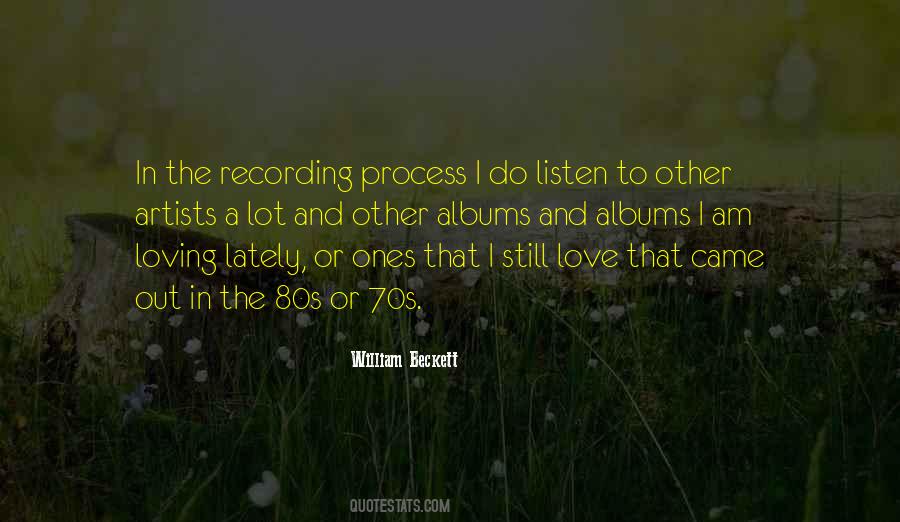 Recording Artist Quotes #1682838